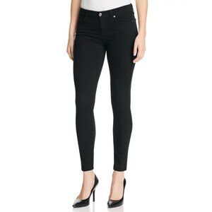 7 for All Mankind b(air) Skinny Ankle Jeans in Black